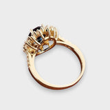 Bade | Safir Altın Yüzük