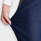 Perran | Yan Cepli ve Lastikli Bel