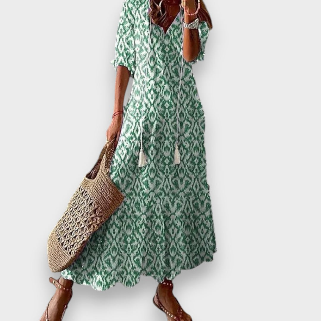 Algül | Bohem Maxi Elbise