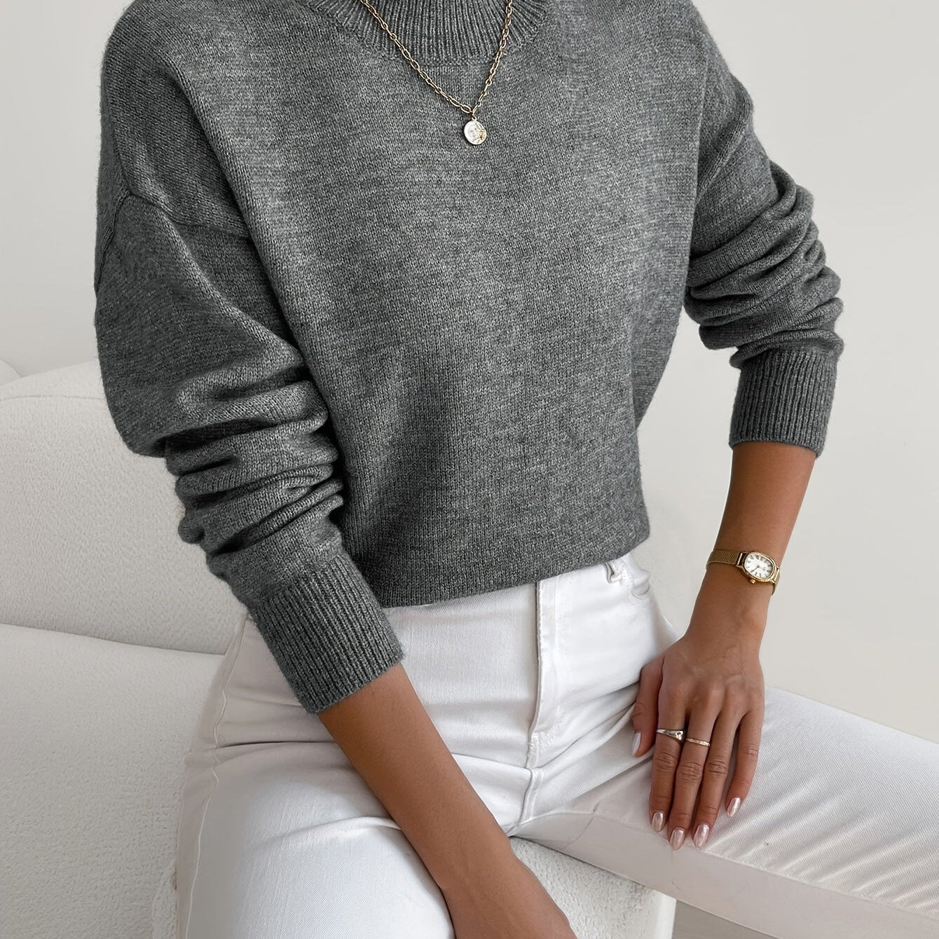 Yvonne™ | Eleganter und warmer Pullover