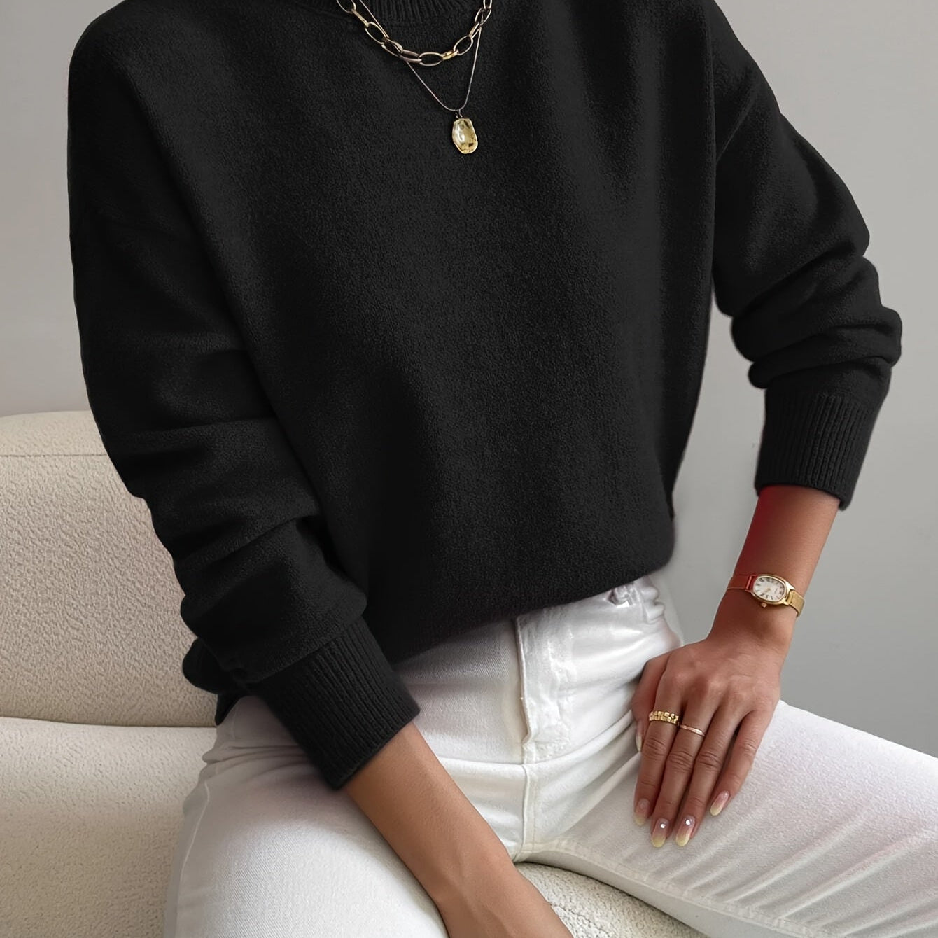 Yvonne™ | Eleganter und warmer Pullover
