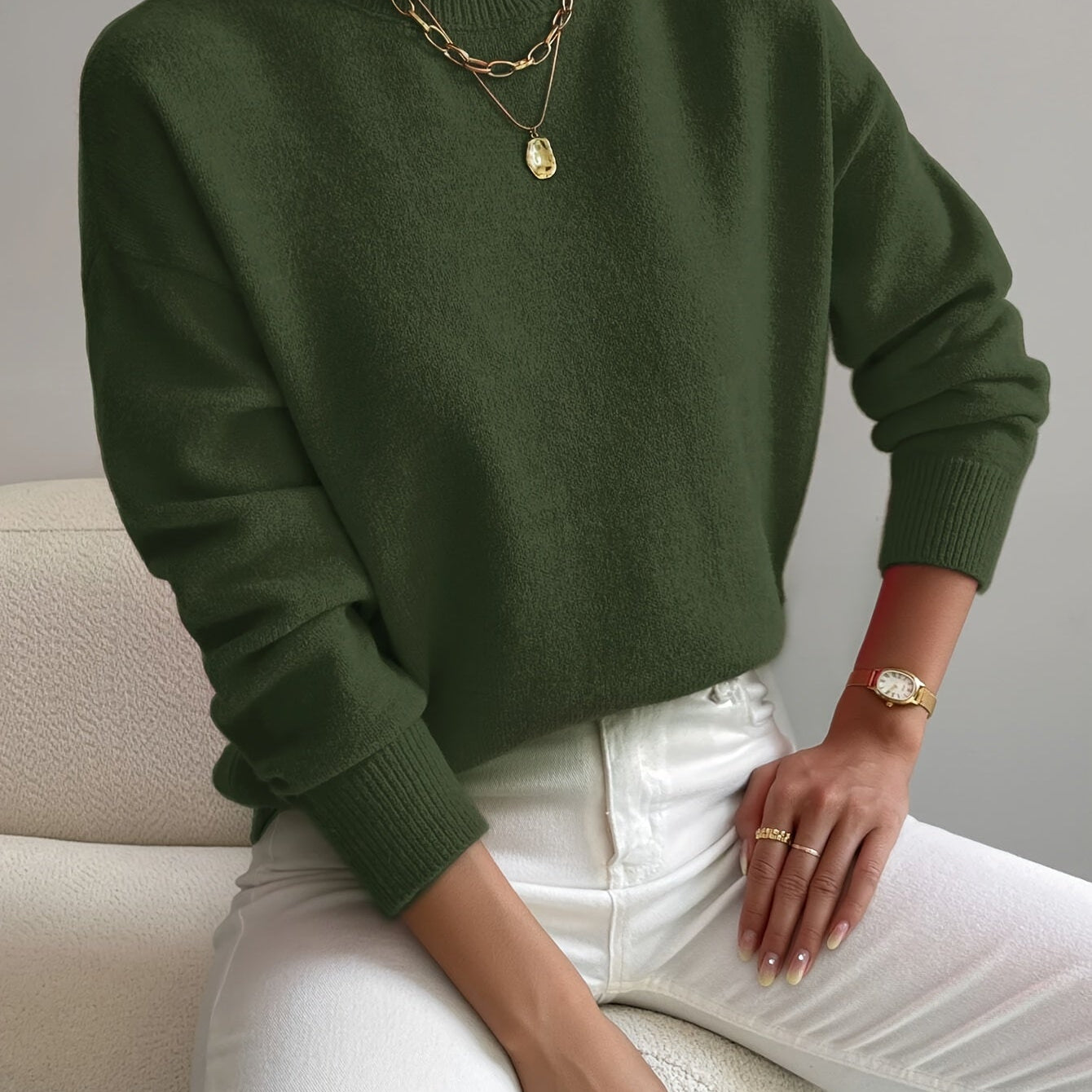 Yvonne™ | Eleganter und warmer Pullover